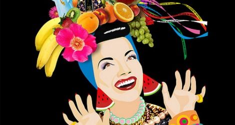 Brazilian bombshell Carmen Miranda, the lady in the tutti-frutti hat