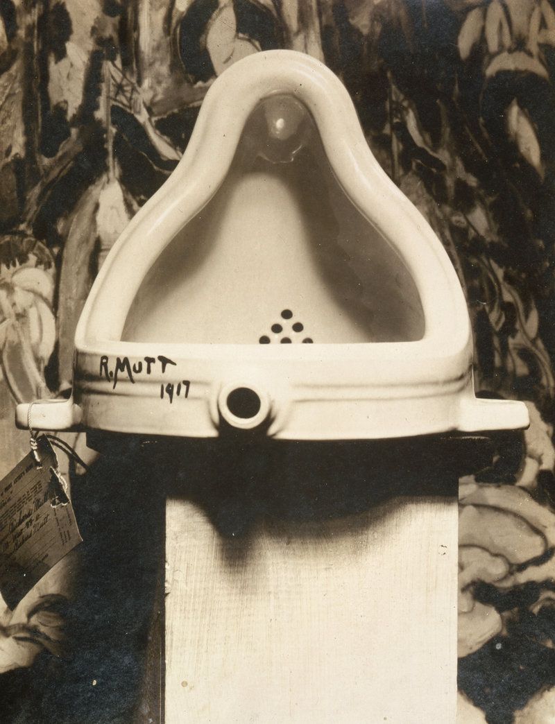 Duchamp Fountain readymade