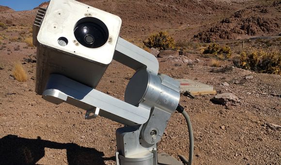 This telescope located in Cerro Tololo, Chile is just one of many within the MicroObservatory Robotic Telescope Network. (Smithsonian Astrophysical Observatory)