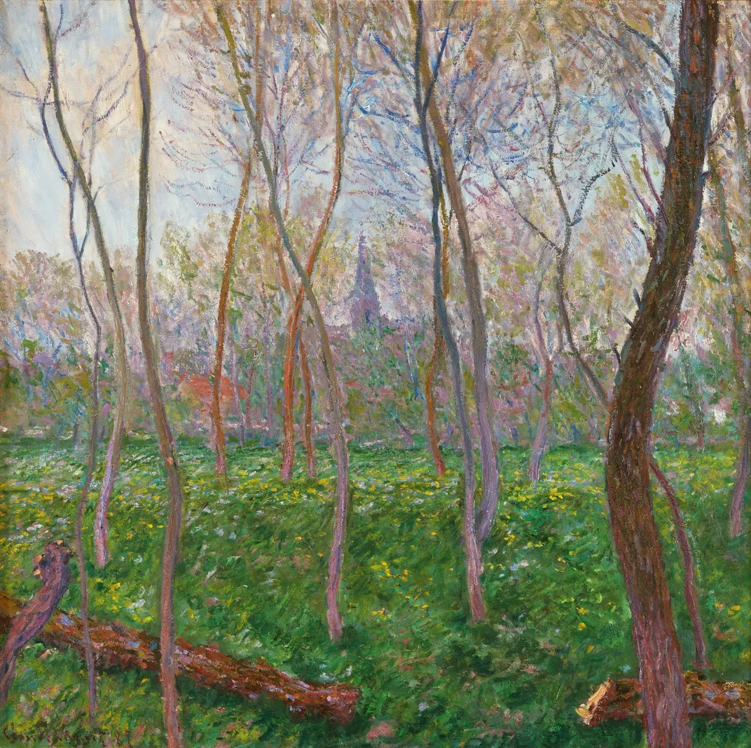 Claude Monet, Bennecourt, 1887