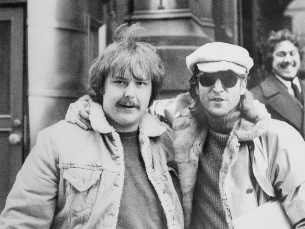 Paul Goresh with John Lennon