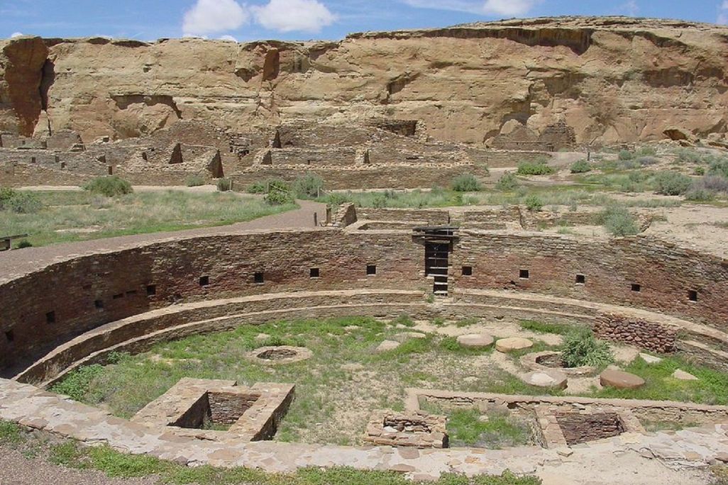 Great Kiva in Chaco Canyon