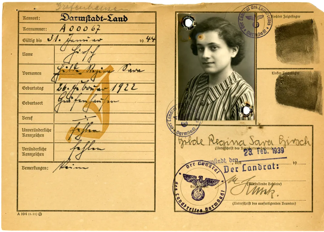 Kennkarte 1939
