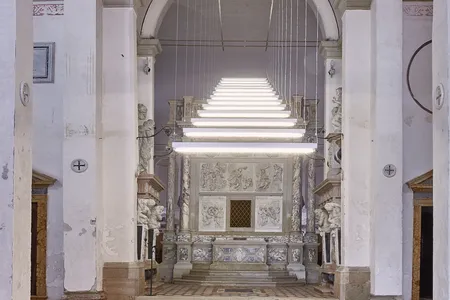 Brigitte Kowanz, Light Steps.