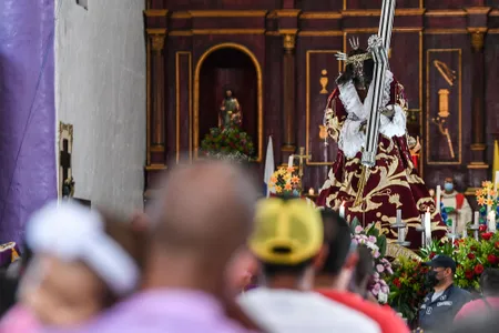 On October 21, some&nbsp;60,000&nbsp;pilgrims descend on the town of Portobelo, Panama, to celebrate the Festival del Cristo Negro.