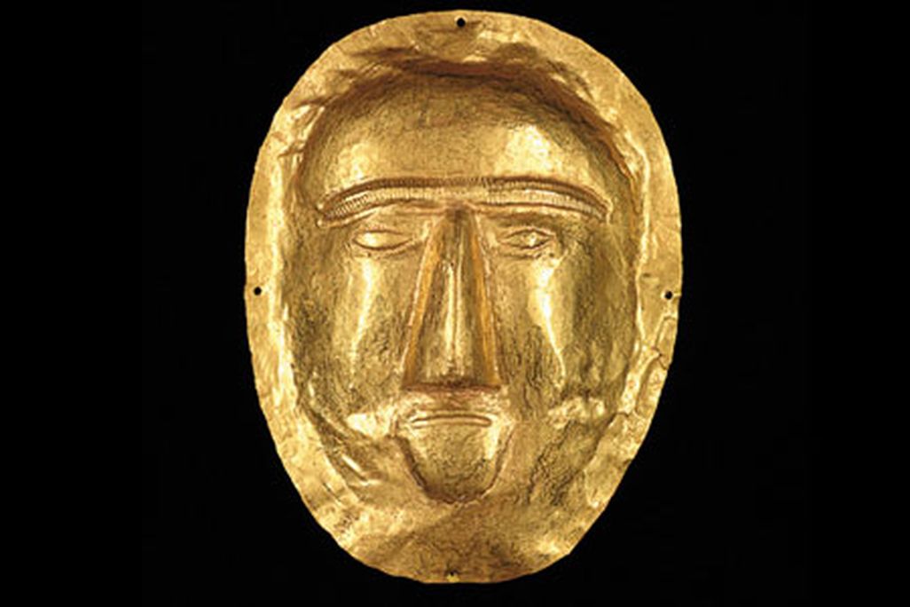 First-century funerary mask