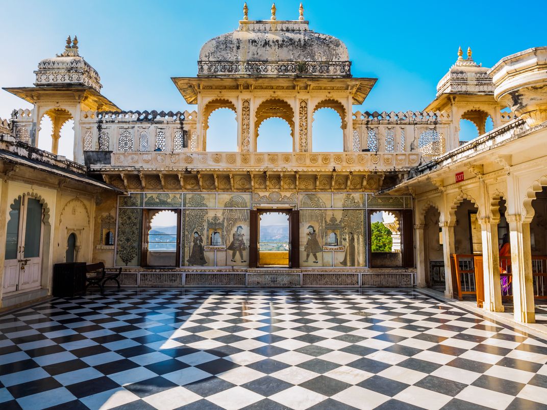 Courtyard of the City Palace, Udaipur