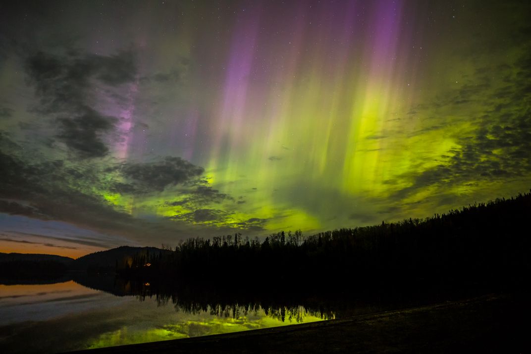 Cabin Under the Aurora Borealis | Smithsonian Photo Contest