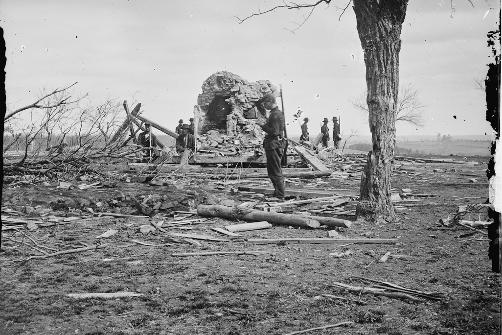 View of Henry Hill in March 1862