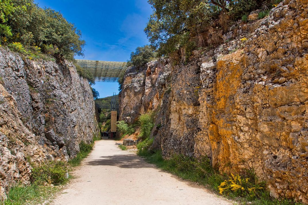 Atapuerca archaeological site near Burgos