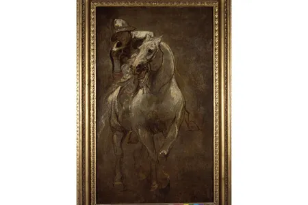 Anthony van Dyck, A Soldier on Horseback, c. 1616