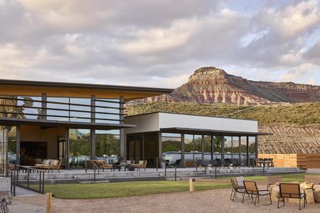 The 16-acre resort has Airstreams, luxury canvas tents and suites.