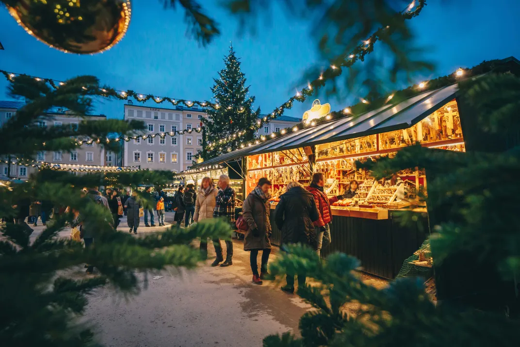Christmas market in Salzburg. Credit: AMA Waterways