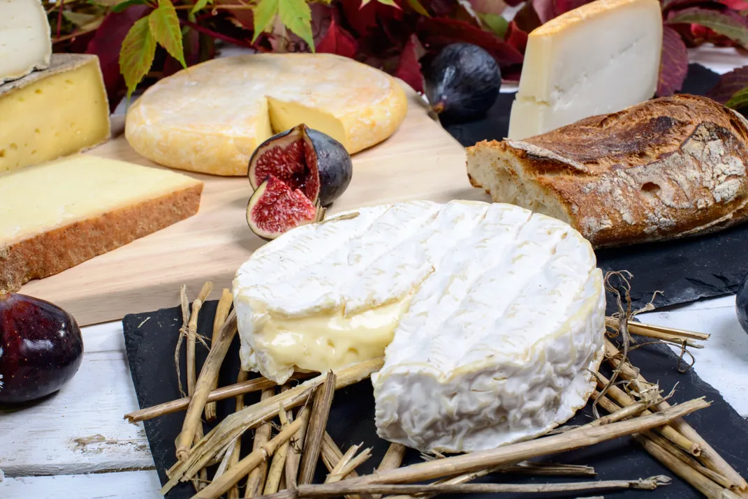 Camembert, one of Normandy's famous cheeses