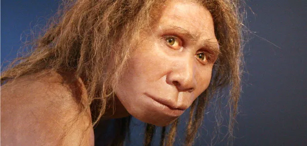 An artist's reconstruction of Homo georgicus