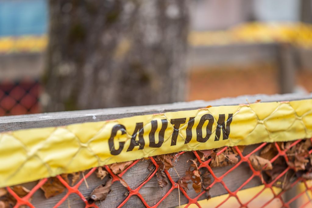 Caution tape