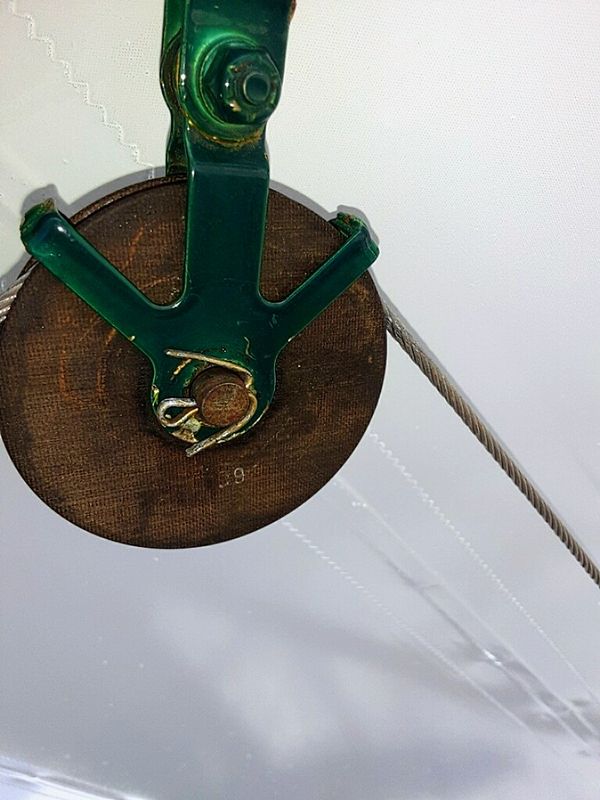 Pulley from a Vagabond airplane used to help a plane fly thumbnail