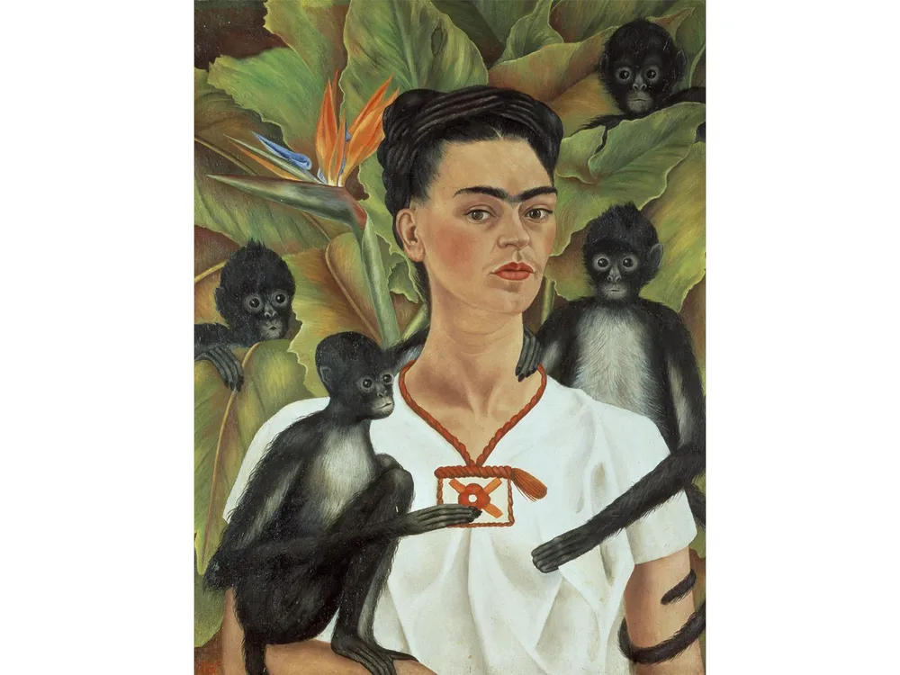 Frida Kahlo, Self-Portrait With Monkeys