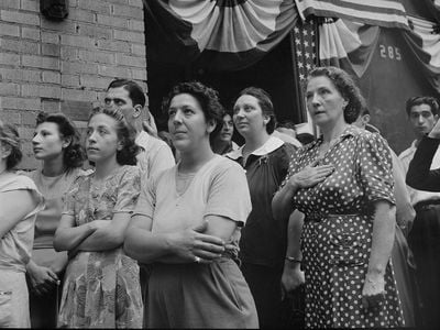 Italian-Americans were placed under suspicion when the United States entered World War II.