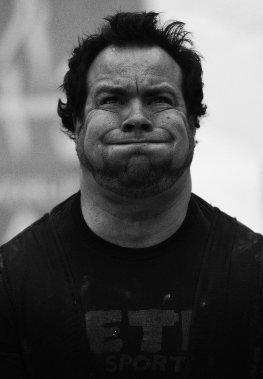 Aaron Ziffle of Saskatchewan lifts 272.5 kg weight during fourth day of the 2013 Canadian
