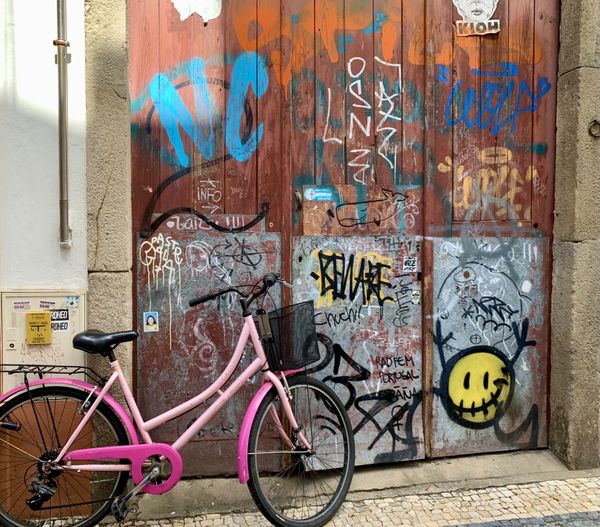 the bike and the graffiti thumbnail