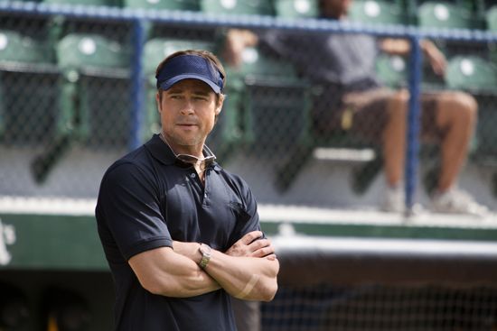 Brad Pitt in Moneyball