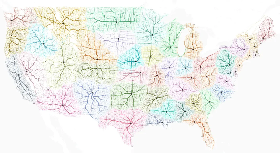 The Many Roads That Lead to Rome, Visualized