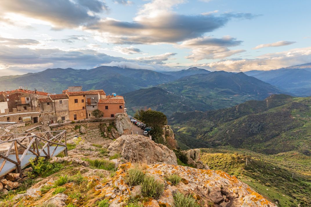 The mountains of Parco delle Madonie, northern coast of Sicily