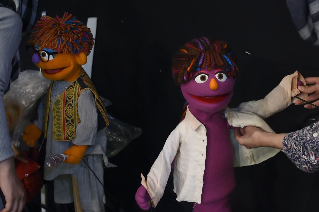 Afghan Sesame Street Characters
