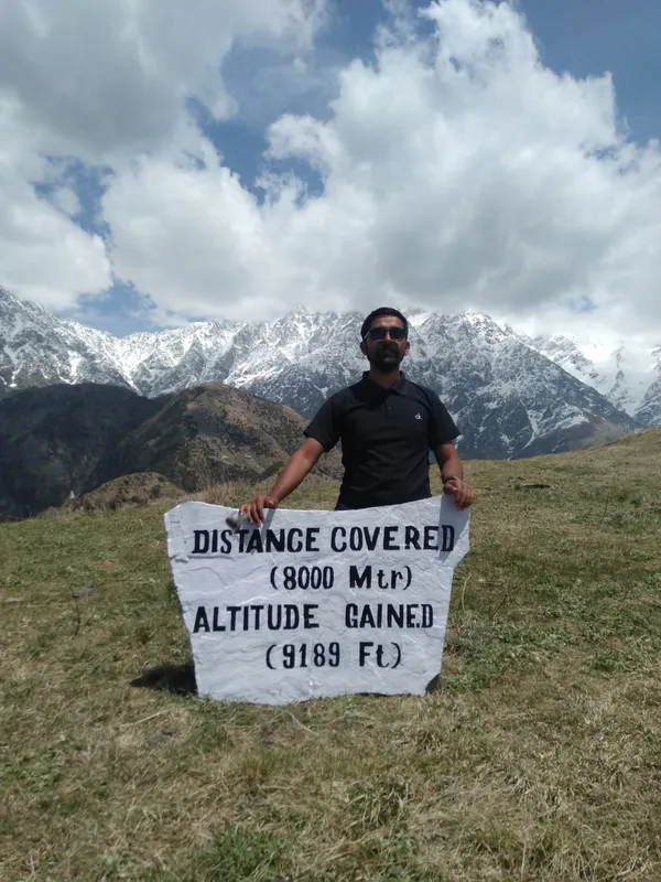 At the top of Rising Star peak thumbnail