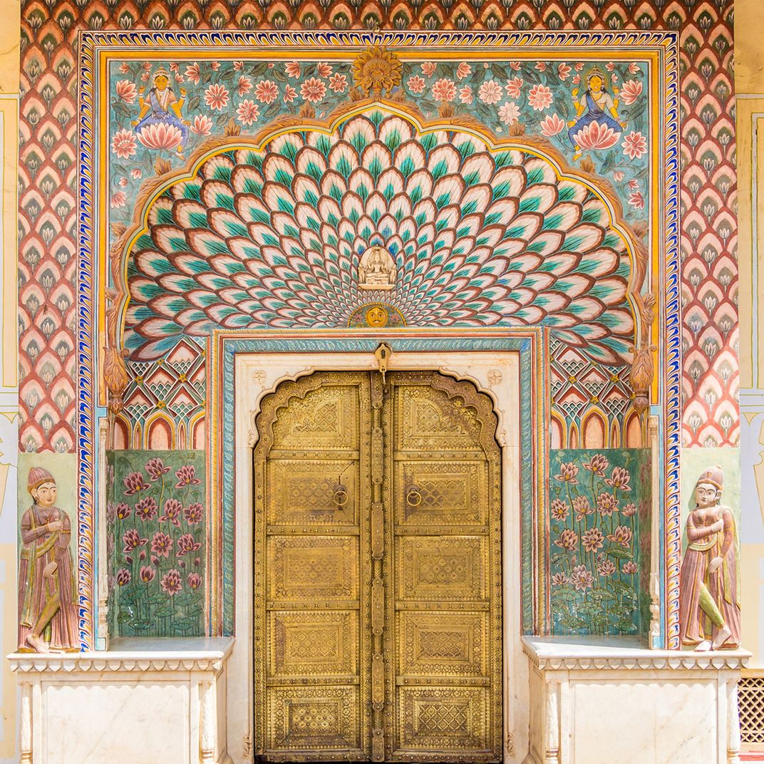 Doorway at the Amber Palace, Jaipur