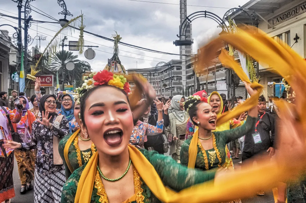 The Joy of the Ketuk Tilu Dancers
