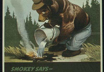 The original Smokey the Bear ad