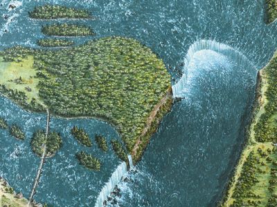 George Catlin Niagara Falls