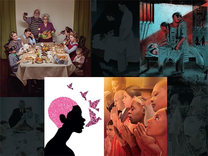 A 21st-Century Reimagining of Norman Rockwell's 