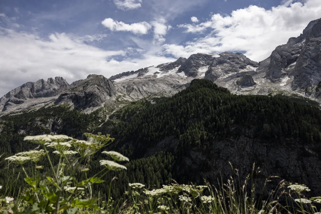 Marmolada glacier