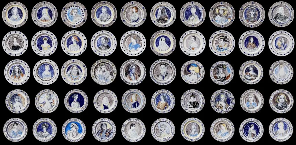 The Famous Women Dinner Service
