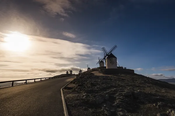 Don Quixote's Windmills Under Spanish Sky thumbnail