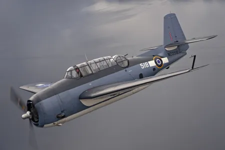 ★ Grumman TBF Avenger ★ The Grumman TBF, or TBM if one of the 7,546 built by General Motors’ Eastern Division, was a three-seat sub stalker and torpedo bomber that scored a big victory in the Battle of Guadalcanal by sinking the 37,000-ton Japanese battleship Hiei. More Avengers were lost than ships destroyed in the Pacific, however, including one TBM that suffered engine failure after catapulting off the light carrier San Jacinto. The pilot, the 20 year-old George H.W. Bush, bailed out.