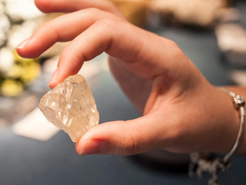 The Foxfire Diamond Bedazzles as Smithsonian's Newest Rock Star