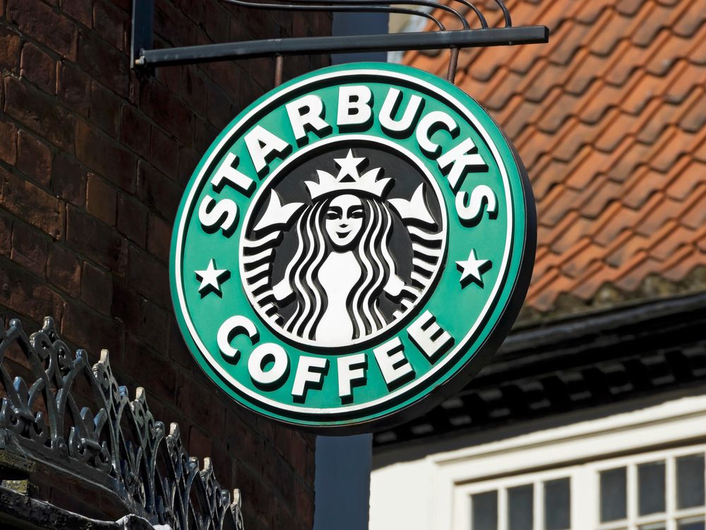 Starbucks sign