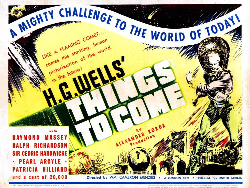 HG Wells Poster