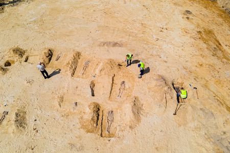 Between 70 and 80 percent of the individuals interred at the site were children.