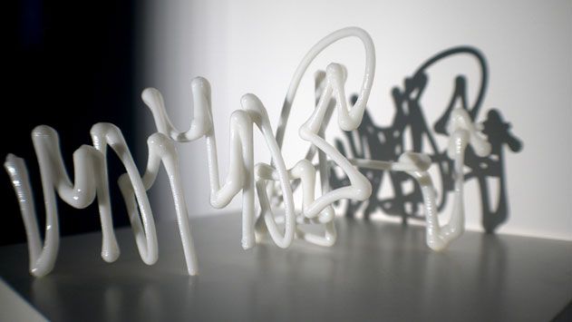 Graffiti Analysis Sculpture