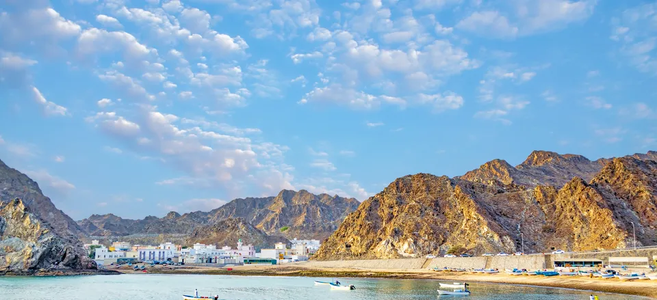  Coastal scene near Muscat, Oman 