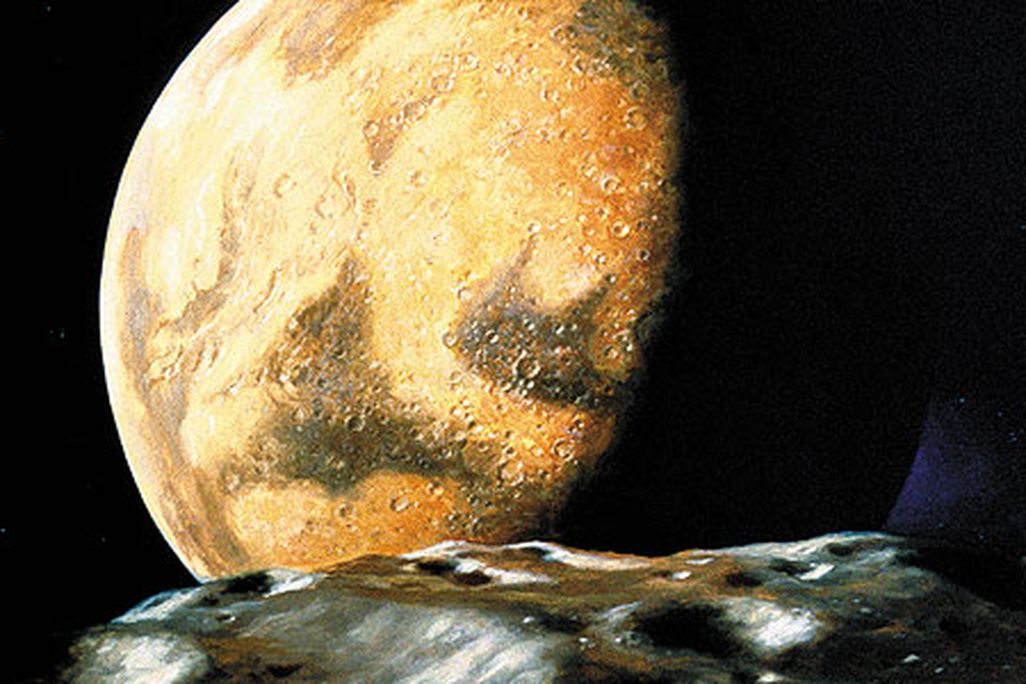 Pesek painting of Mars
