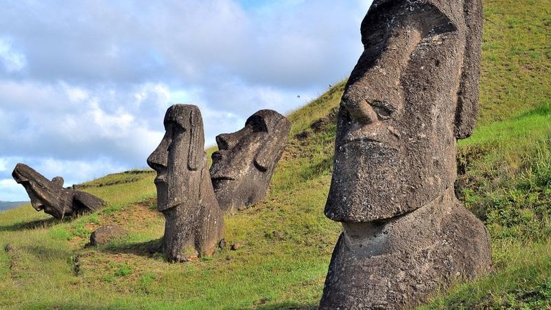 Dried Lake Reveals New Statue on Easter Island | Smithsonian