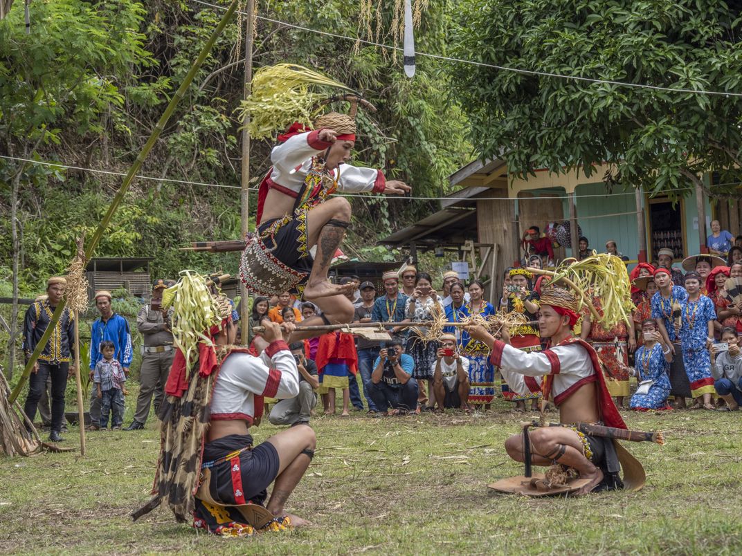 A high jump Dayak tribal games | Smithsonian Photo Contest ...