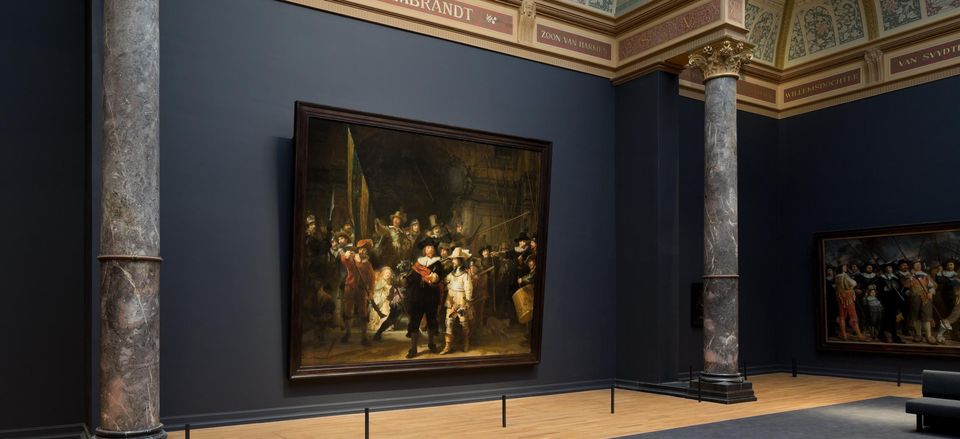 Rembrandt's <i>The Night Watch</i> at the Rijksmuseum. Credit: Netherlands Tourism Bureau