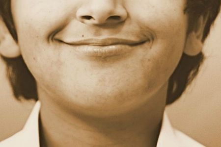 Researchers discovered that simply smiling can reduce stress and increase well-being.